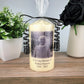 Personalised Memorial Photo Candle, 8x15cm