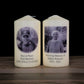 Personalised Memorial Photo Candle, 8x15cm