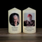 Personalised Memorial Photo Candle, 8x15cm